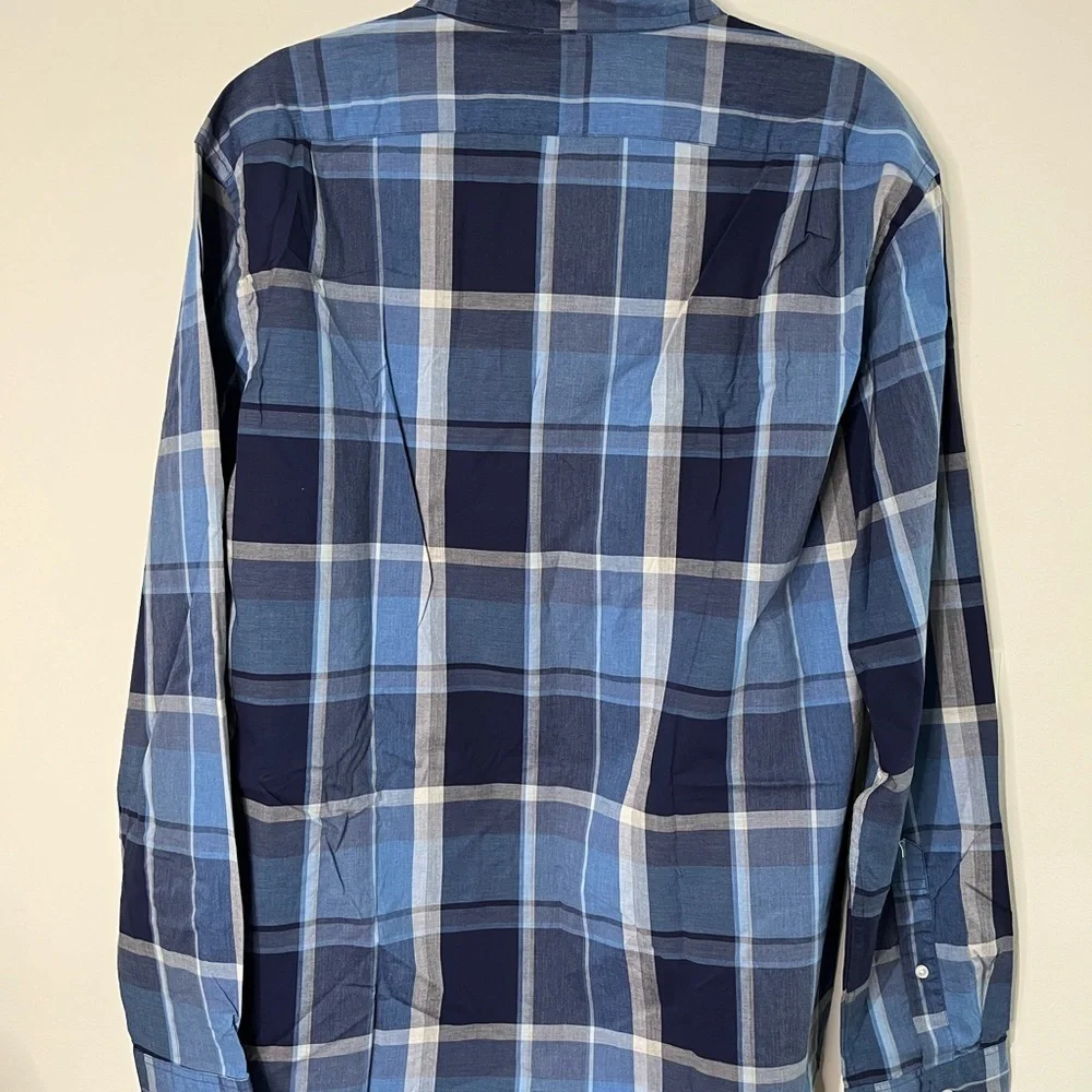 J.crew Plaid cotton long Sleeves slim Fit Shirt